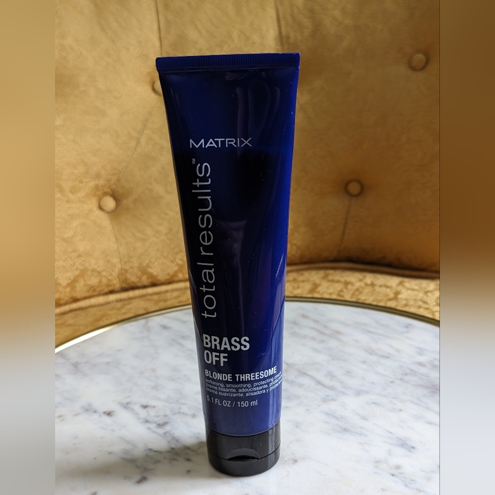 Matrix Brass Off Blonde Threesome